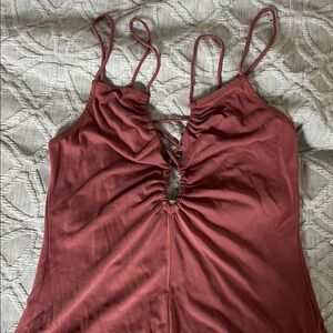 Nordstrom  Ruched Cut Out dress